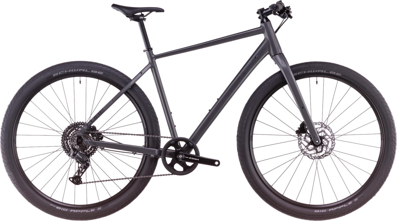 Cube Hyde ONE graphite n black 2025 - Bici da Fitness per Uomini