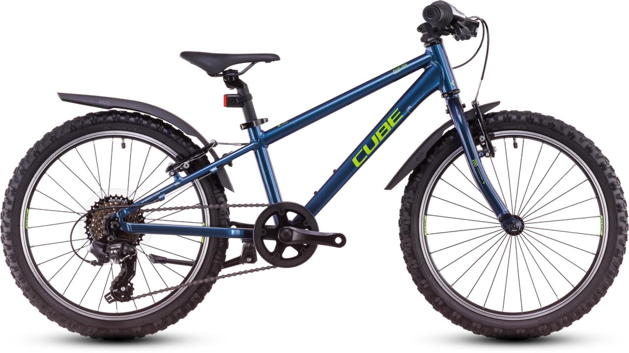 Cube Acid 200 Allroad deepcobalt n apple 2025 - Bici per bambini 20 pollici