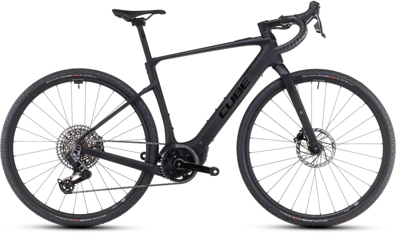 Cube Nuroad Hybrid C:62 SLX 400X carbon n glossy 2025 - E-Bike da strada