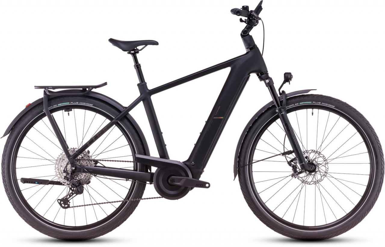 Cube Kathmandu Hybrid EXC 800 black n prism 2025 - E-Bike da Trekking per Uomini