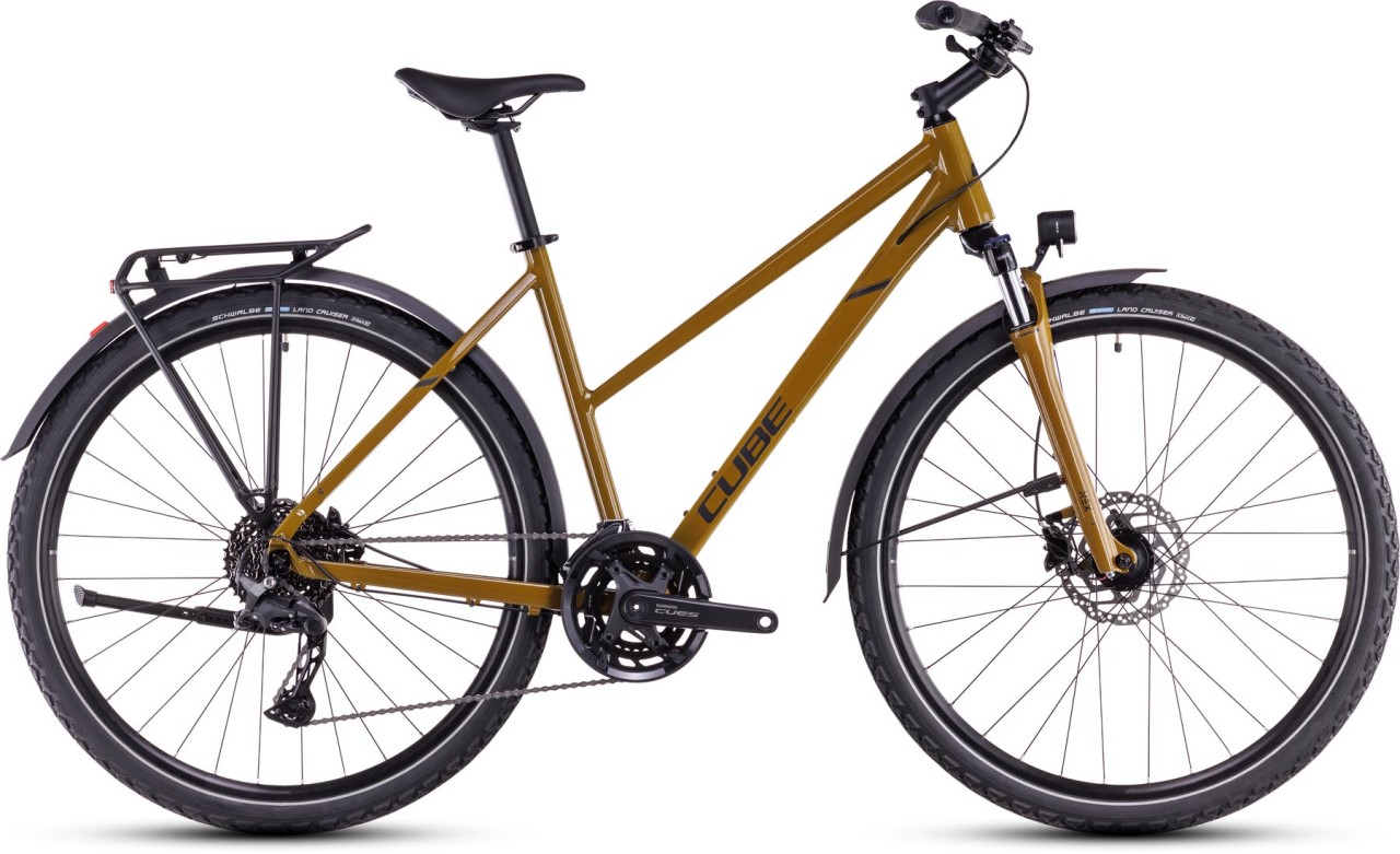 Cube Nature Pro Allroad willowgreen n black 2025 - Bici da Cross per Donne