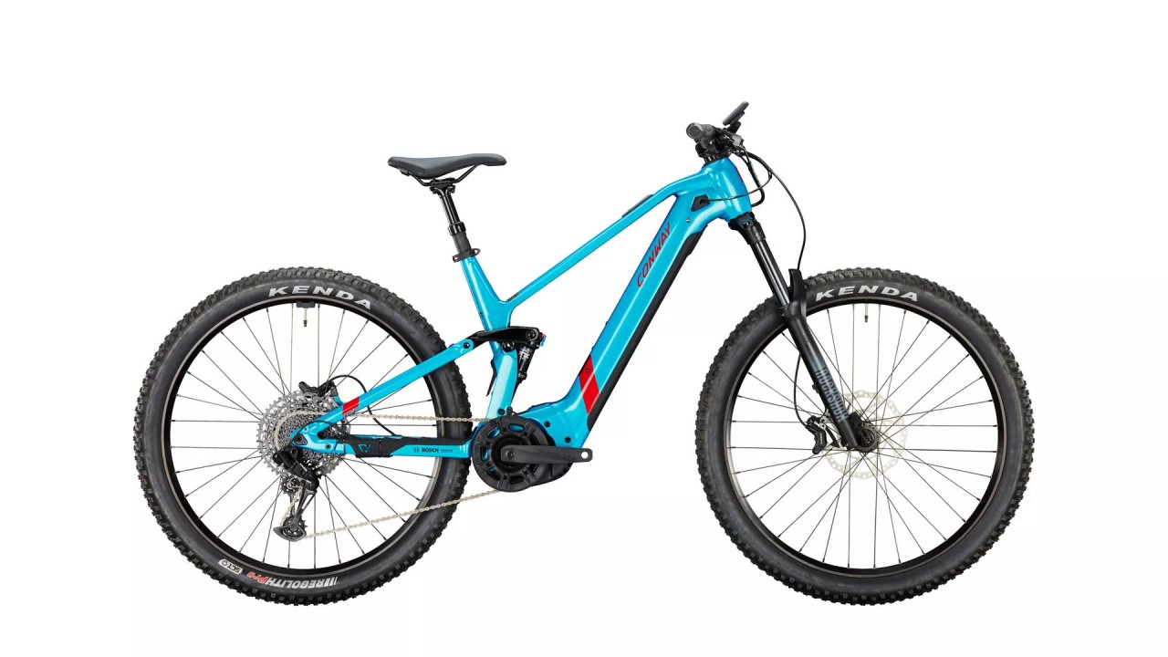 Conway Xyron S 2.9 Full Suspension - shadowgrey metallic / desert matt 2024 - E-Bike Completamente Mountainbike