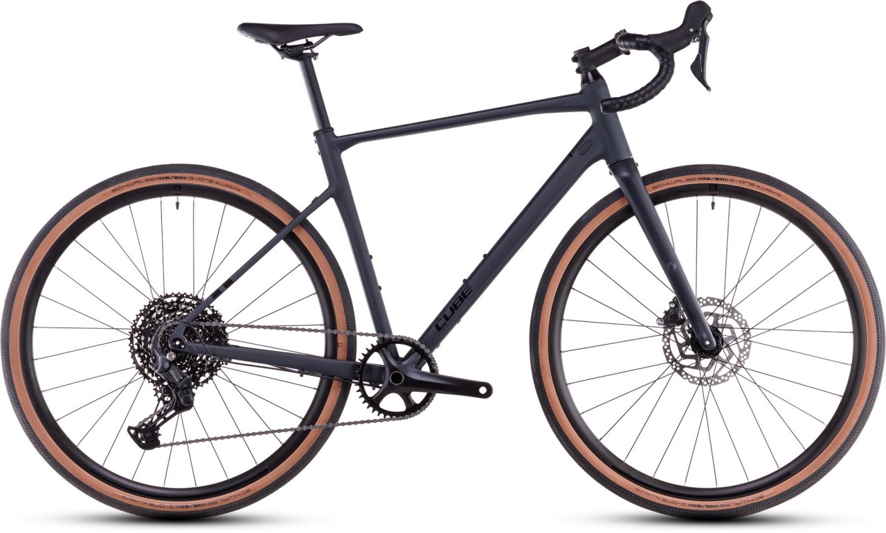 Cube Nuroad Pro night n black 2025 - Bicicletta da strada