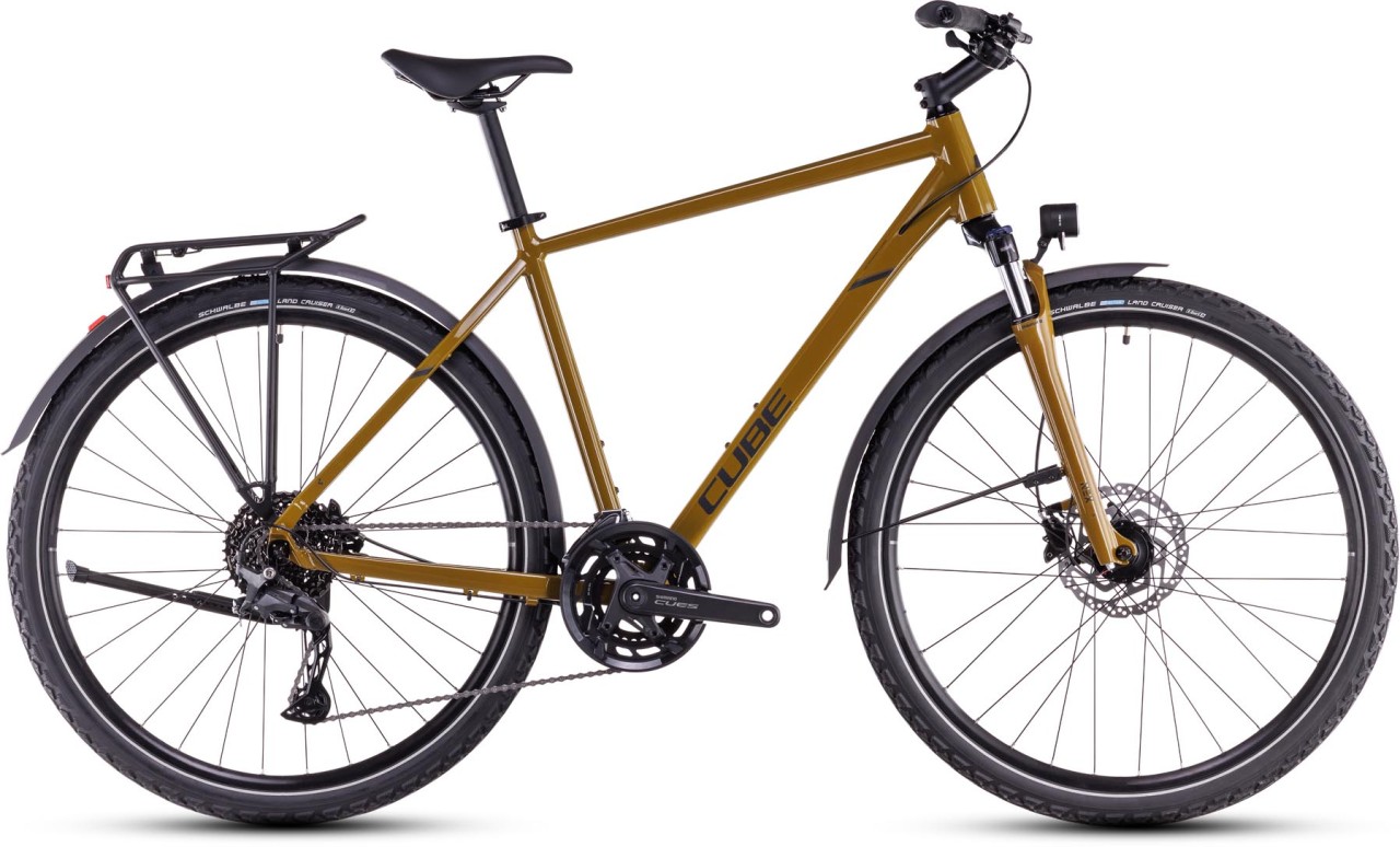 Cube Nature Pro Allroad willowgreen n black 2025 - Bici da Cross per Uomini