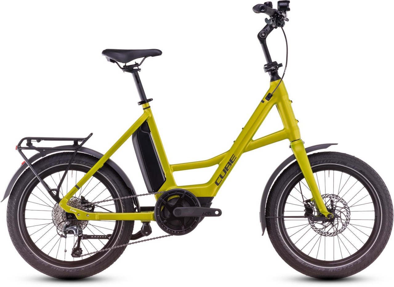 Cube Compact Hybrid 500 lizard n reflex 2025 - Bicicletta-Elettrica da Compatta - con danni alla vernice