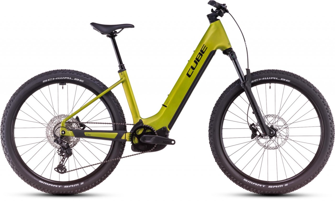 Cube Reaction Hybrid Race 800 lizard n black 2025 - E-Bike Hardtail Mountainbike per principianti