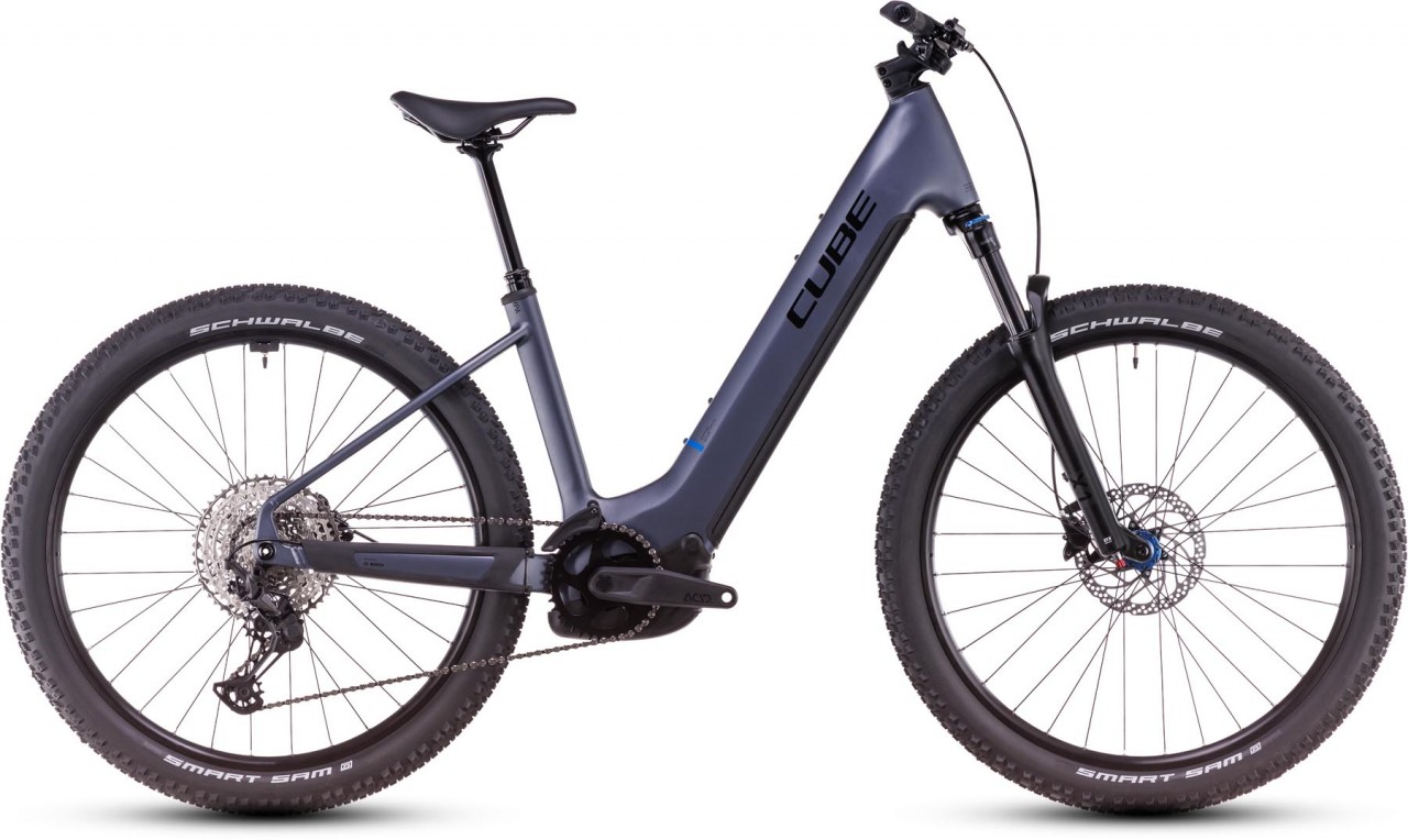 Cube Reaction Hybrid Pro 800 metallicgrey n black 2025 - E-Bike Hardtail Mountainbike per principianti