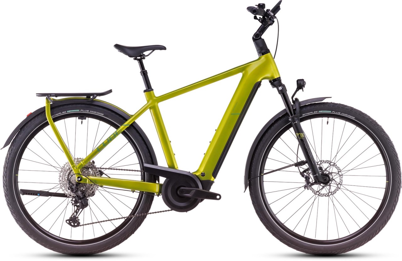 Cube Kathmandu Hybrid EXC lizard n juniper - E-Bike da Trekking per Uomini