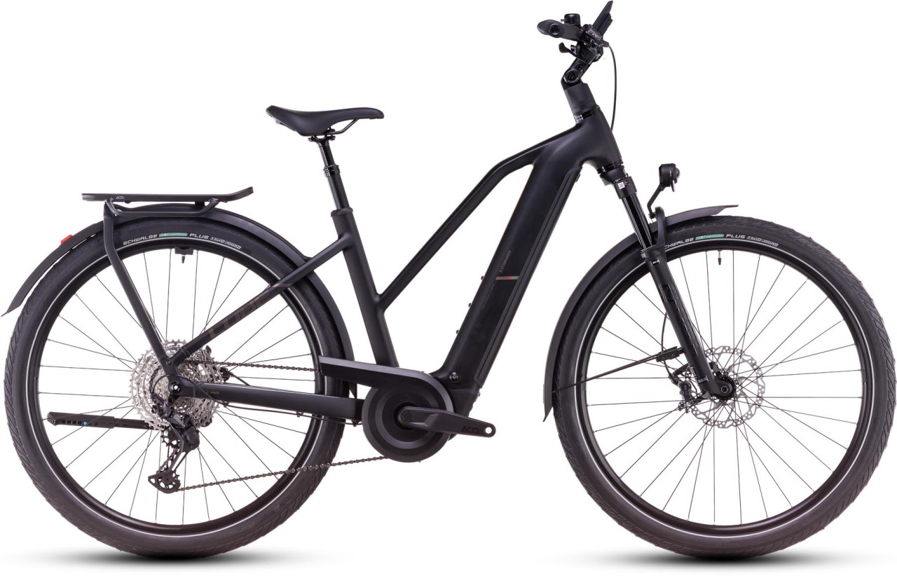 Cube Kathmandu Hybrid EXC black n prism - E-Bike da Trekking per Donne