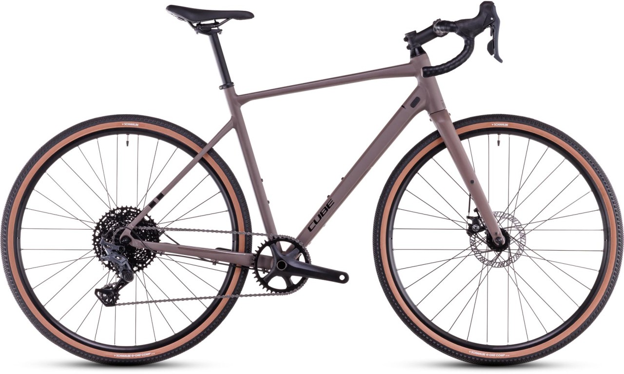 Cube Nuroad ONE cedar n black 2025 - Bicicletta da strada