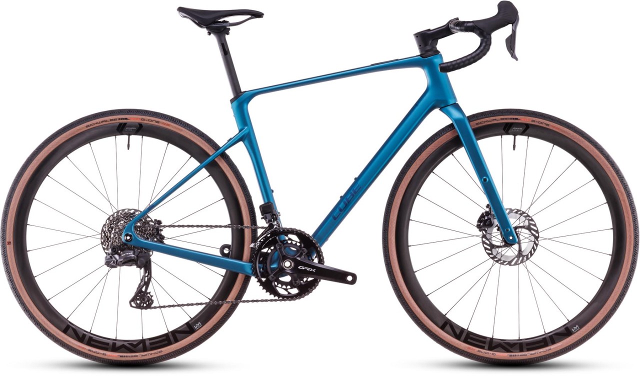 Cube Nuroad C:62 Race mineralteal n blue 2025 - Bicicletta da strada