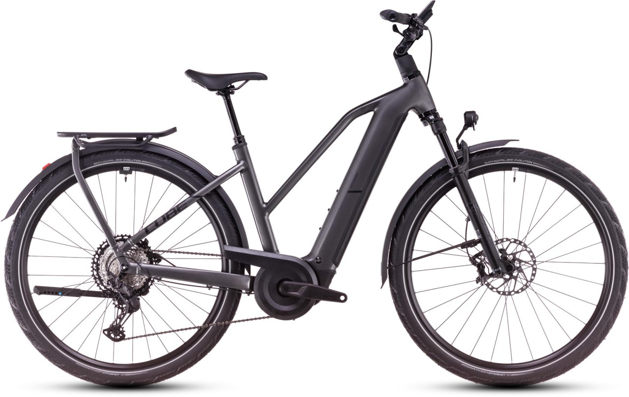 Cube Kathmandu Hybrid SLX graphite n black - E-Bike da Trekking per Donne