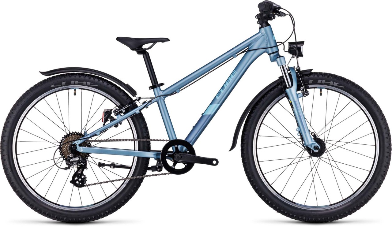 Cube Acid 240 Allroad arcticblue n mint 2023 - Bici per bambini 24 pollici