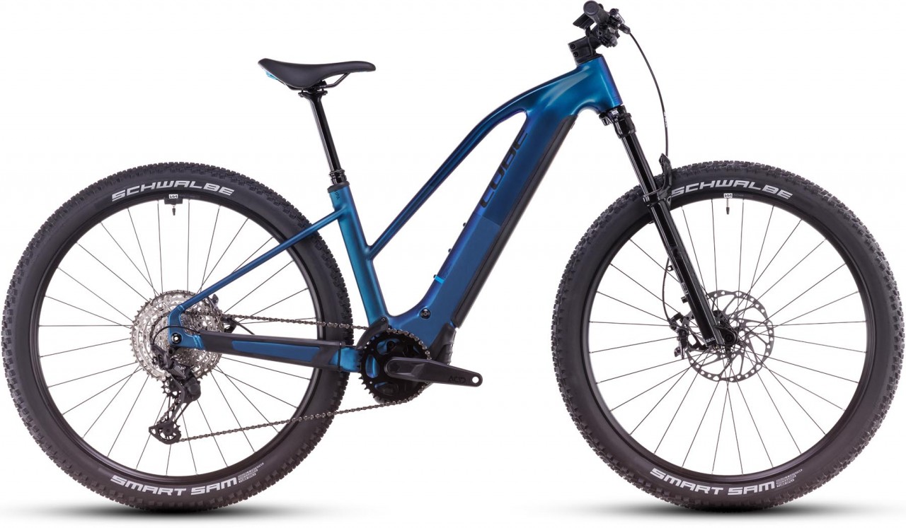 Cube Reaction Hybrid SLX 800 nebula n blue 2025 - E-Bike Hardtail Mountainbike per Donne