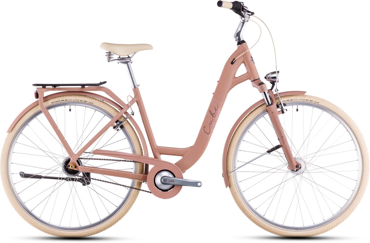 Cube Ella oldpink n plum 2025 - Bici da Trekking per principianti