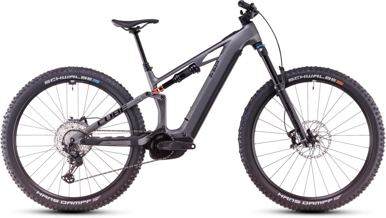 Cube Stereo Hybrid ONE44 HPC SLX 800 slabgrey n orange 2025 - E-Bike Fully Mountainbike - con danni alla vernice