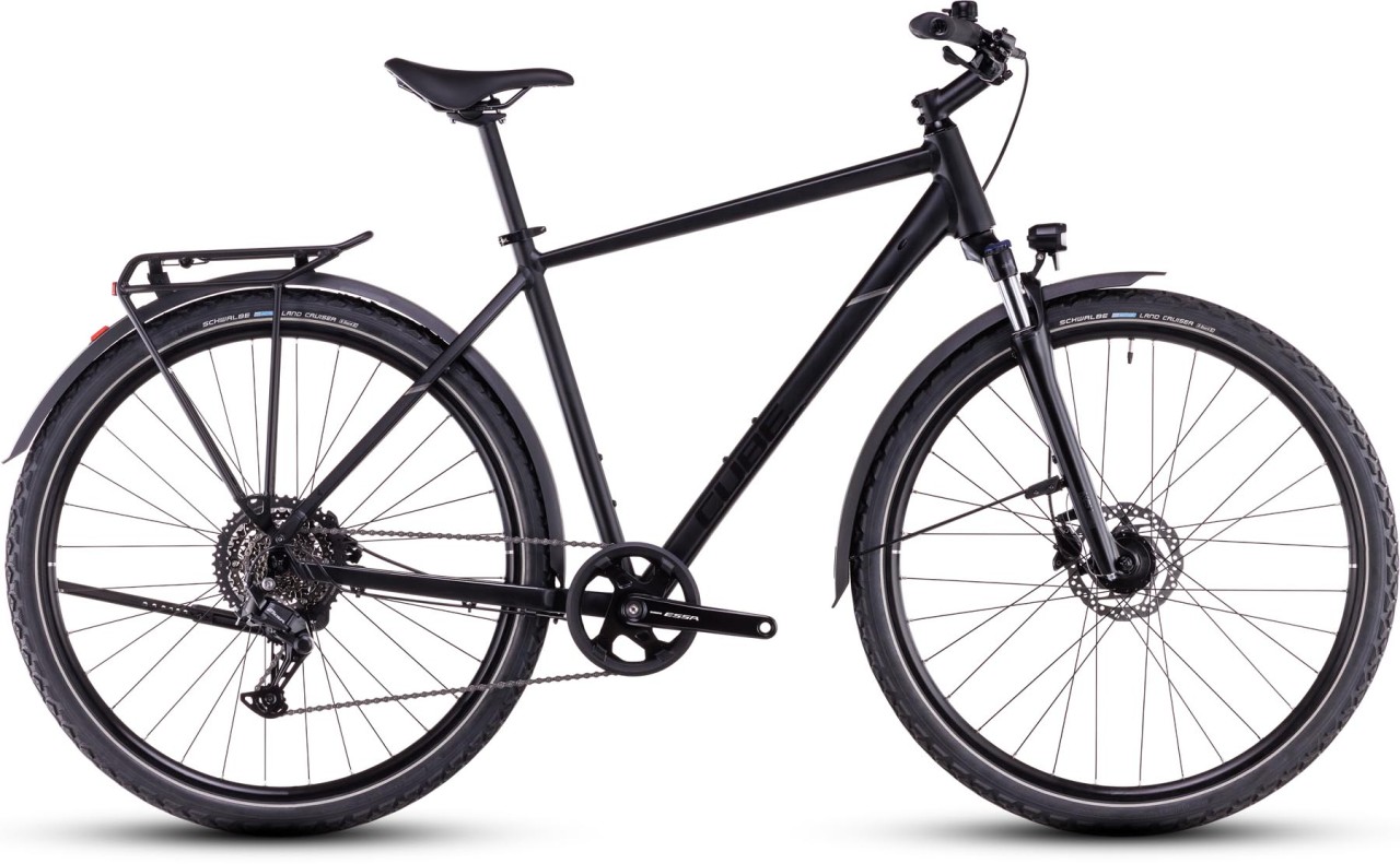 Cube Nature ONE Allroad black n black 2025 - Bici da Cross per Uomini