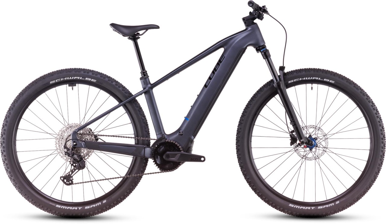 Cube Reaction Hybrid Pro metallicgrey n black - E-Bike Hardtail Mountainbike